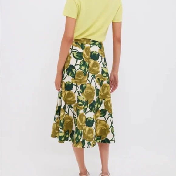 NWT Tuckernuck Giverny Gardens Andrea Circle Skirt SZ S - Picture 4 of 5